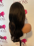 Body Wave, 13x4 Lace frontal  20 inch Wig,  180% density, color 1B